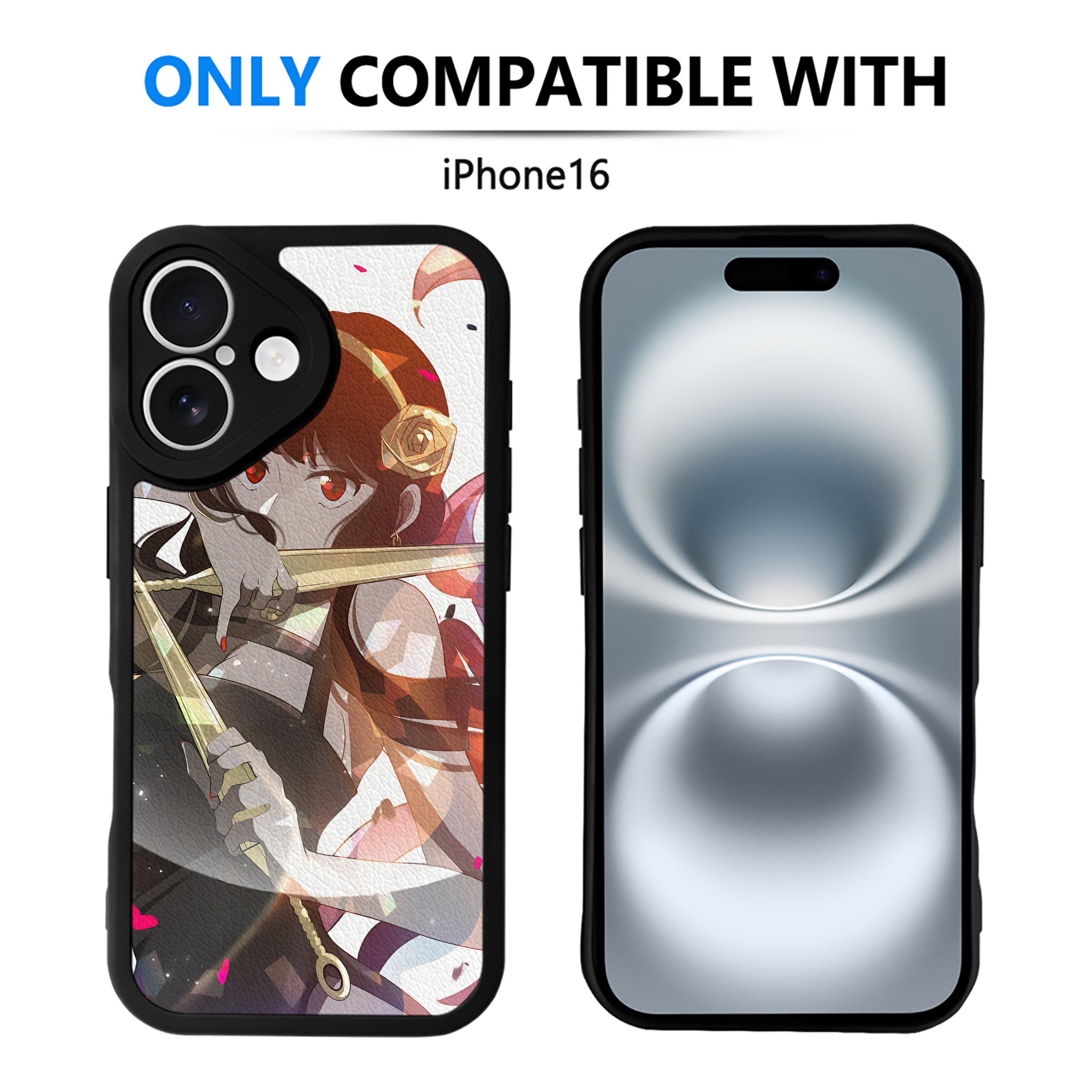 （画像用） SPY×FAMILY间谍家家酒 【iPhone 16シリーズ対応】シリコンスマホケース（レザー調） 材質：シリコン